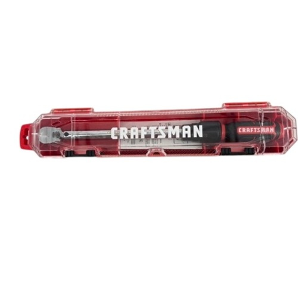 Craftsman CMMT99433 3/8 In Drive Micrometer Torque Wrench 20-100 Ft-Lbs
